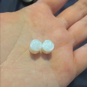 00g ceramic rose face plugs